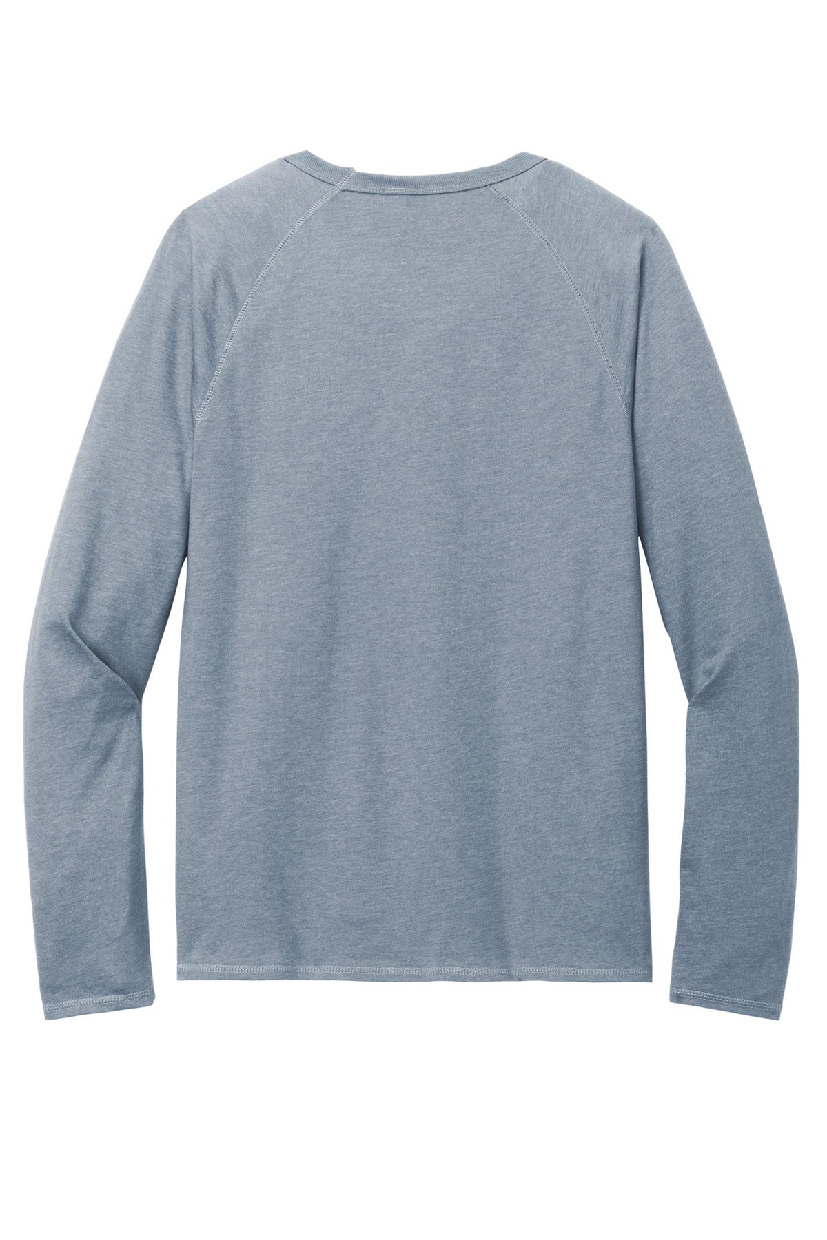 District Featherweight French Terry Long Sleeve Crewneck - Flint Blue Heather