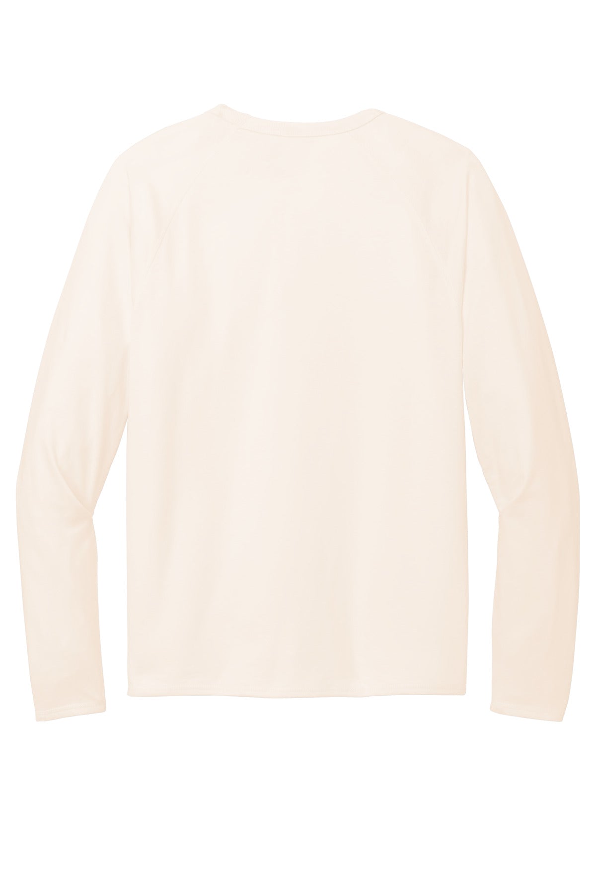 District Featherweight French Terry Long Sleeve Crewneck - Gardenia