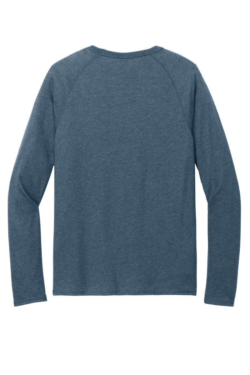 District Featherweight French Terry Long Sleeve Crewneck - Washed Indigo
