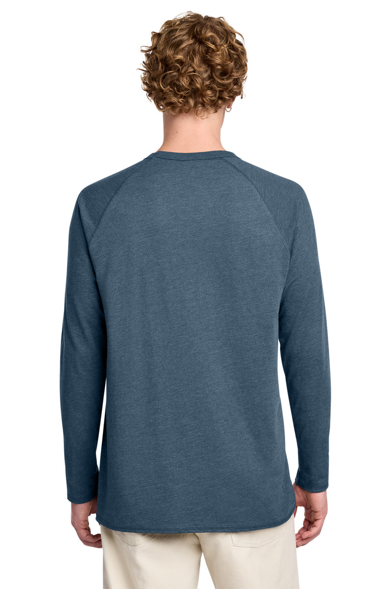District Featherweight French Terry Long Sleeve Crewneck - Washed Indigo
