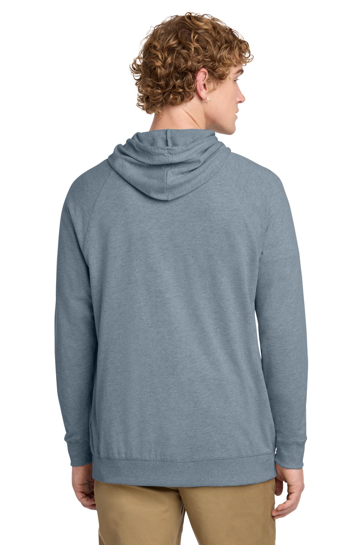 District Featherweight French Terry Full-Zip Hoodie - Flint Blue Heather