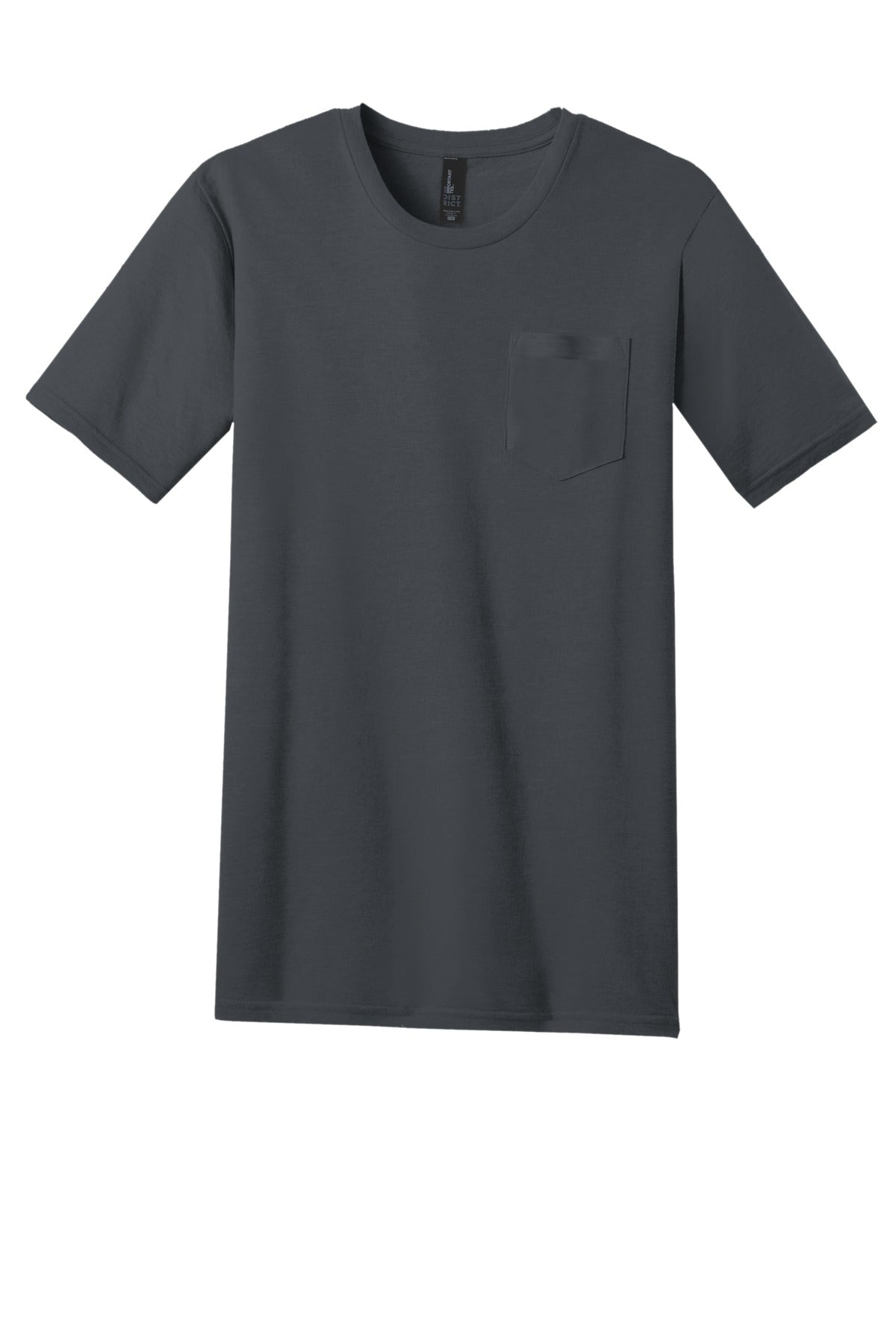 District Very Important Tee with Pocket - Charcoal