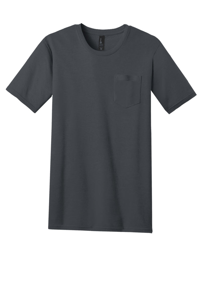 District Very Important Tee with Pocket - Charcoal