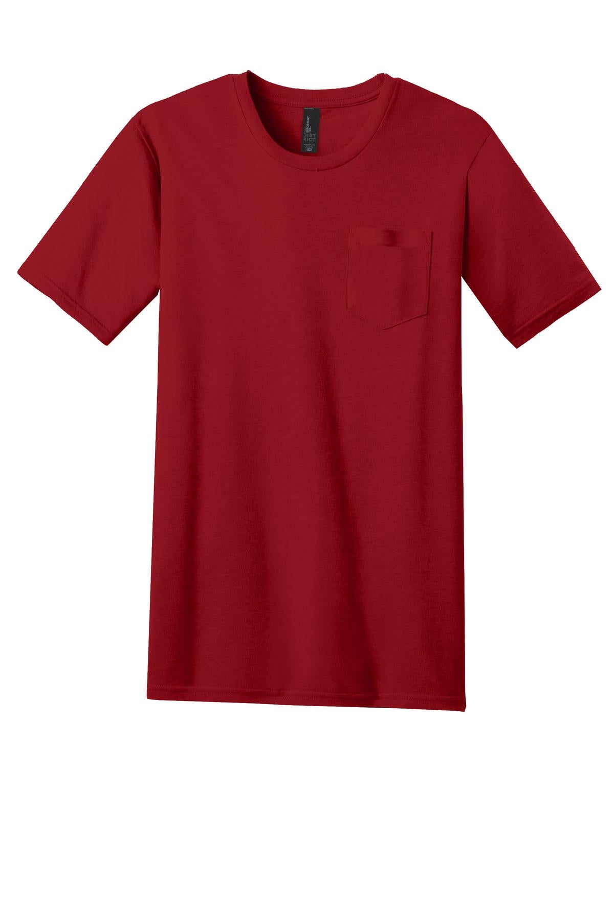 District Very Important Tee with Pocket - Classic Red