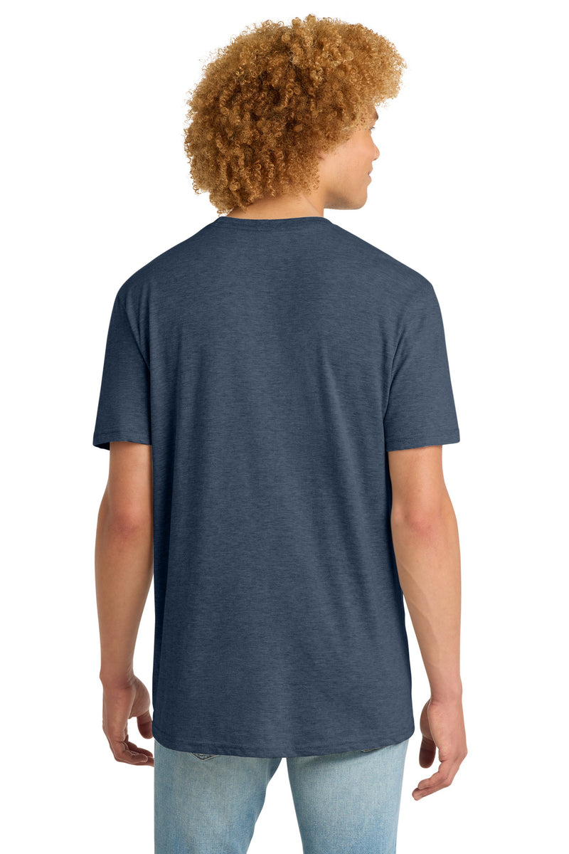 District Very Important Tee with Pocket - Heathered Navy