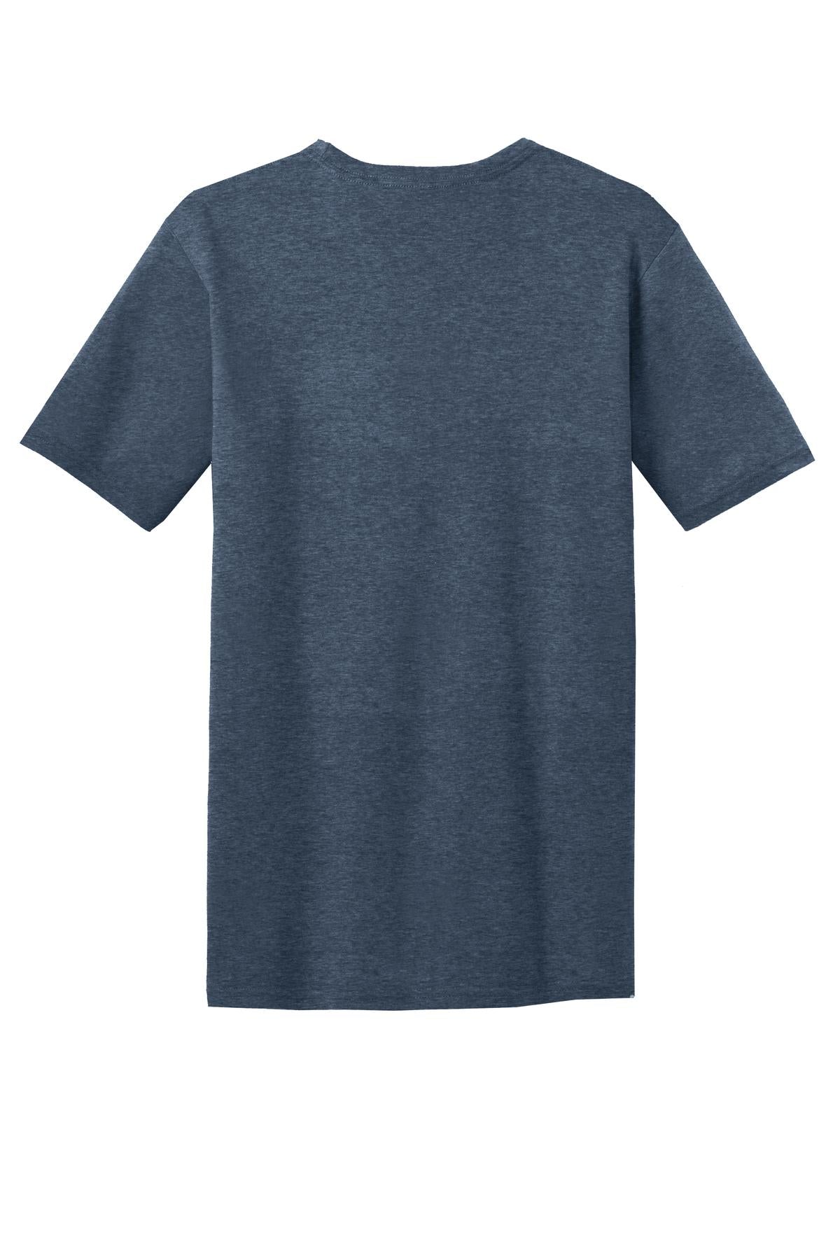 District Very Important Tee with Pocket - Heathered Navy