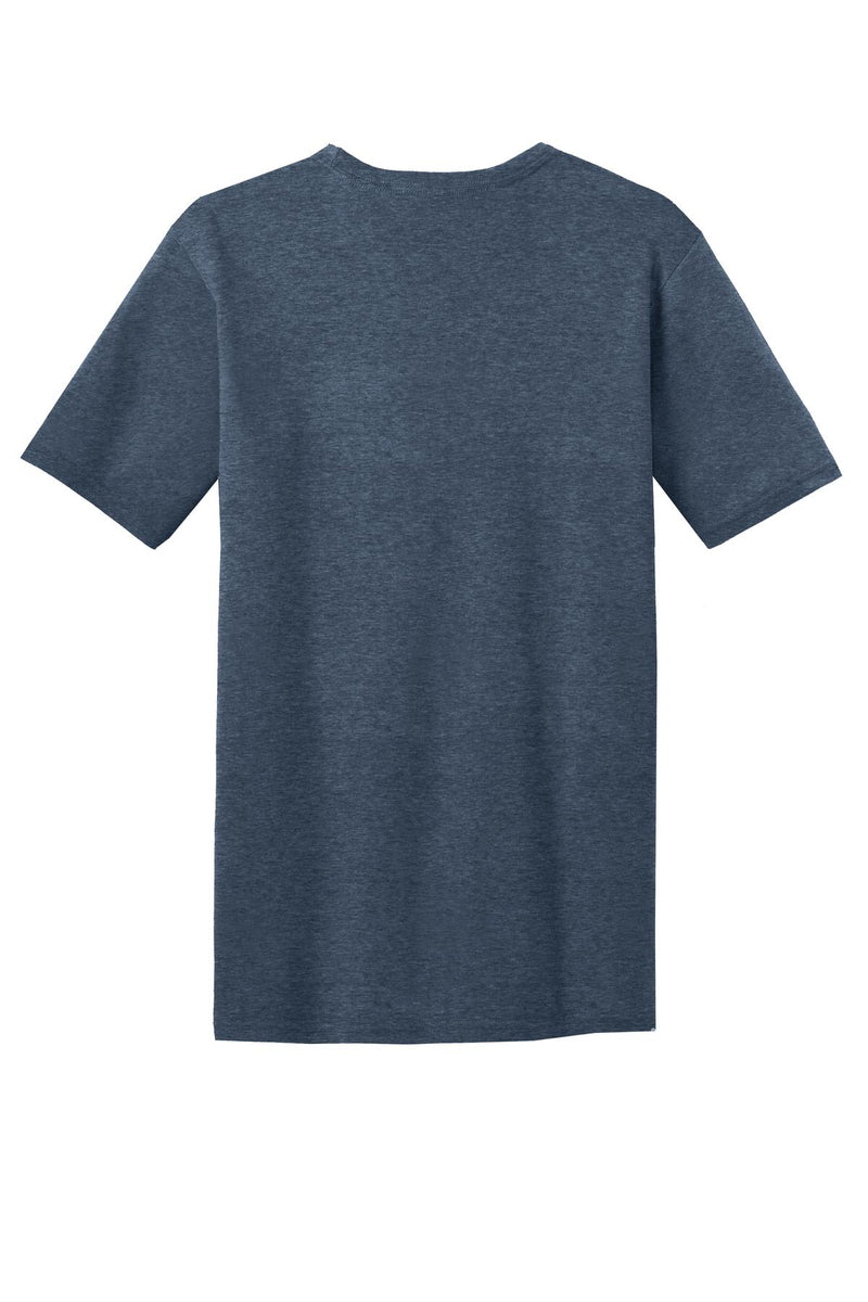 District Very Important Tee with Pocket - Heathered Navy