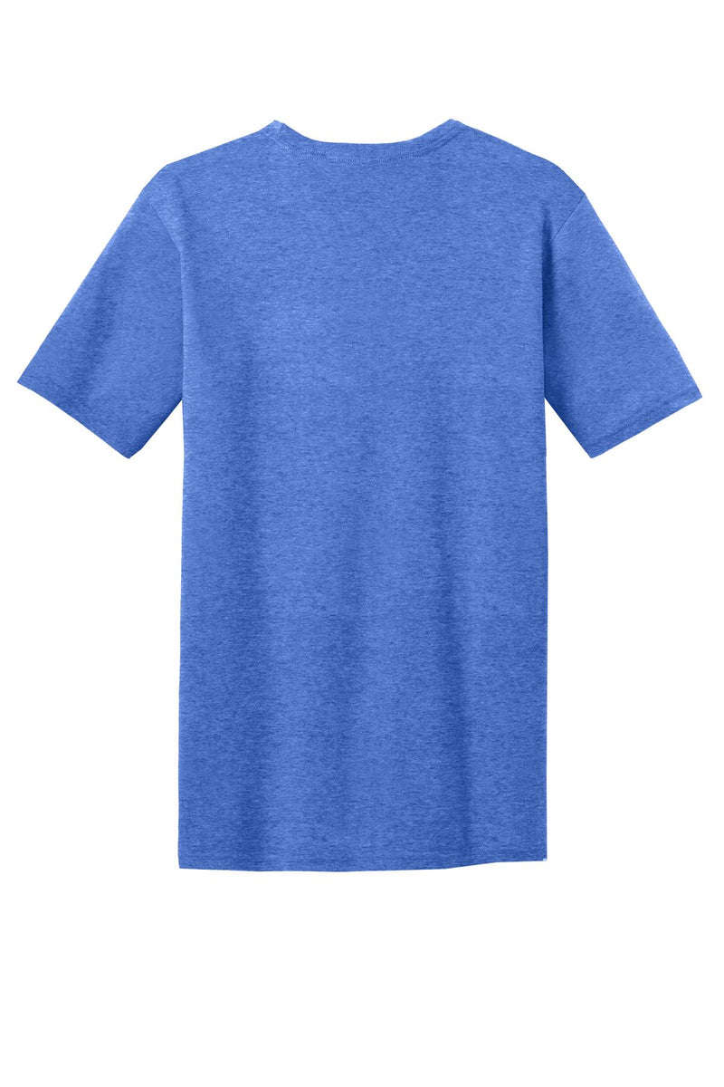 District Very Important Tee with Pocket - Heathered Royal