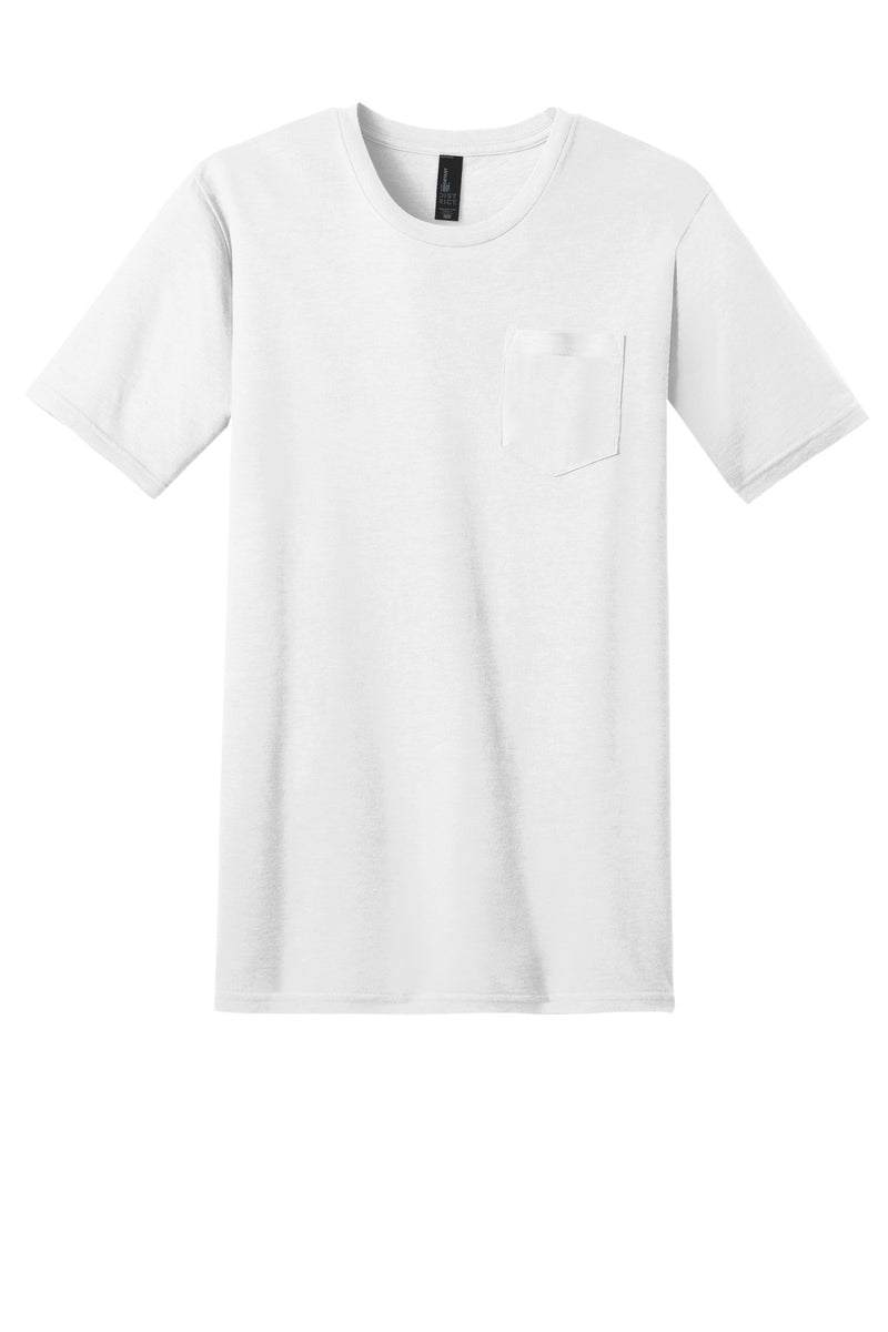 District Very Important Tee with Pocket - White
