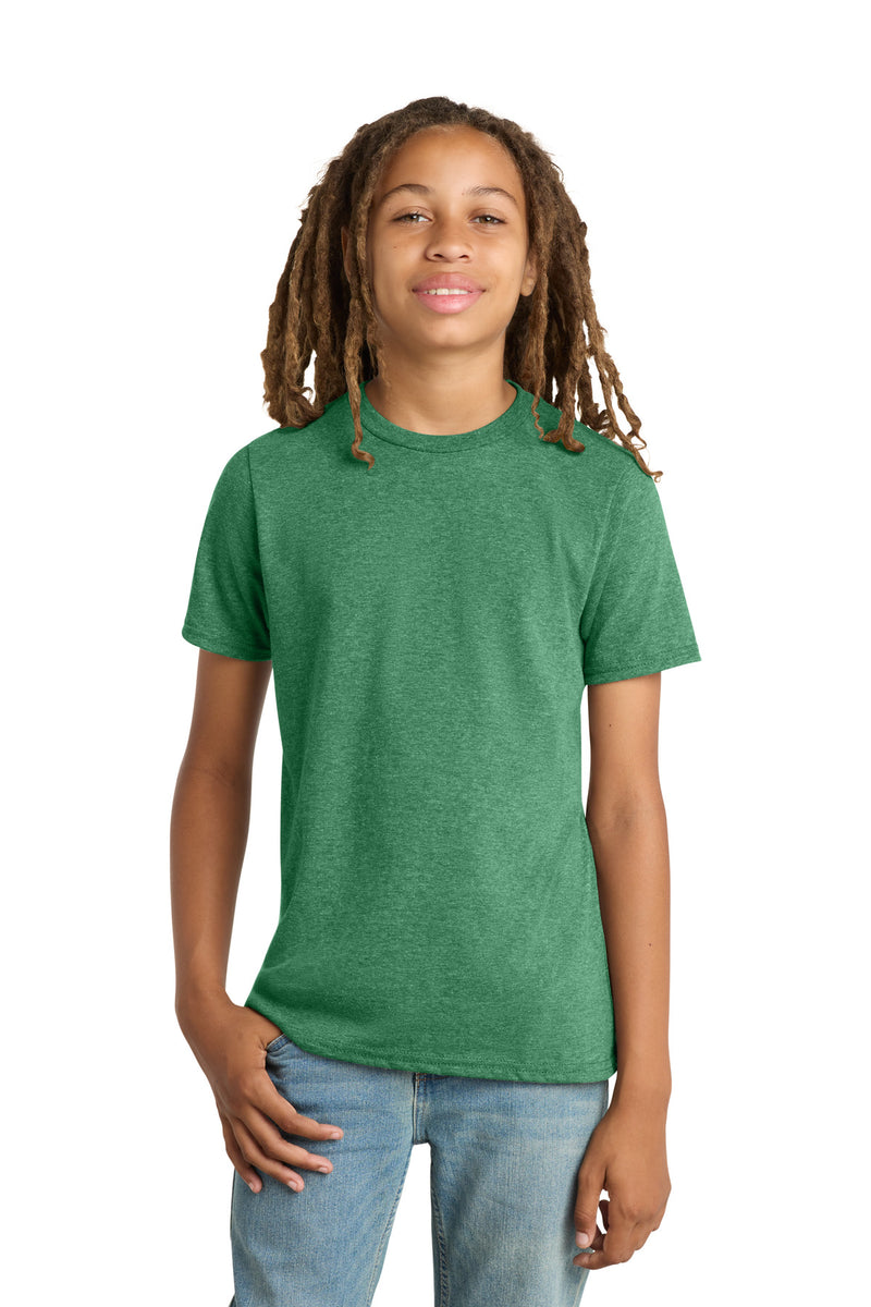 District Youth Very Important Tee - Heathered Kelly Green