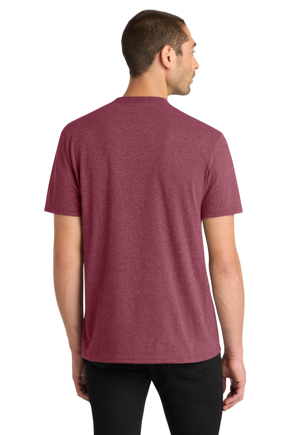 District Very Important Tee - Heathered Cardinal