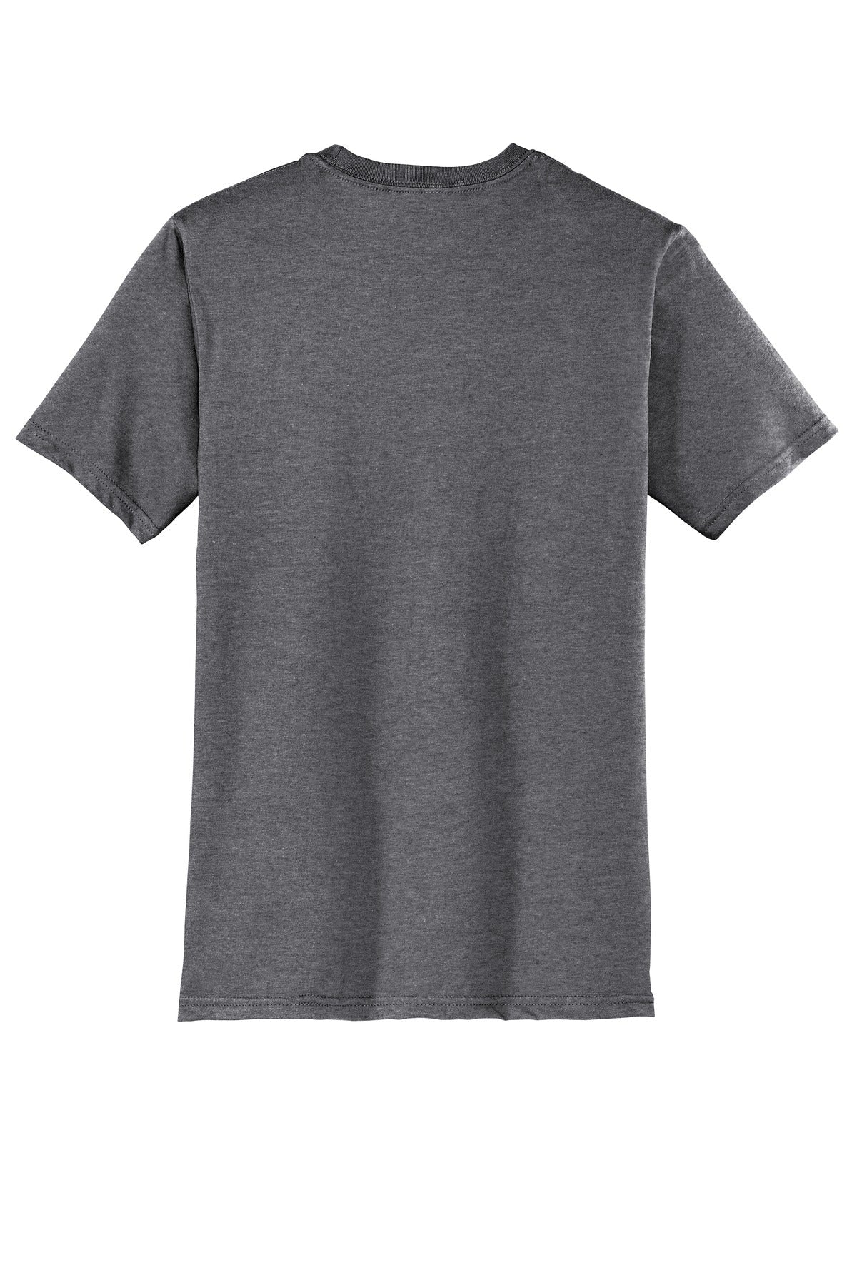 District Very Important Tee - Heathered Charcoal flat back