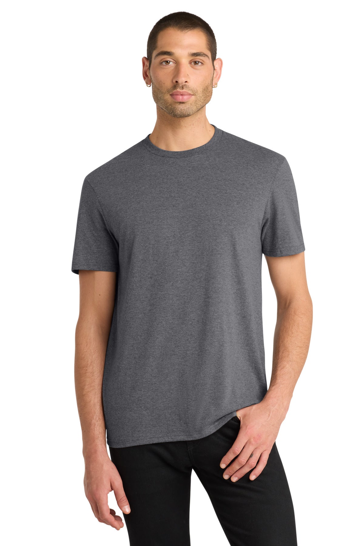 District Very Important Tee - Heathered Charcoal