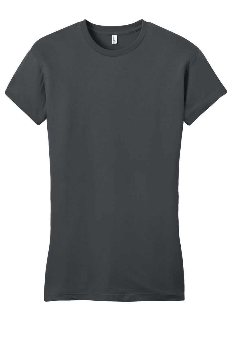 District Women's Fitted Very Important Tee - Charcoal