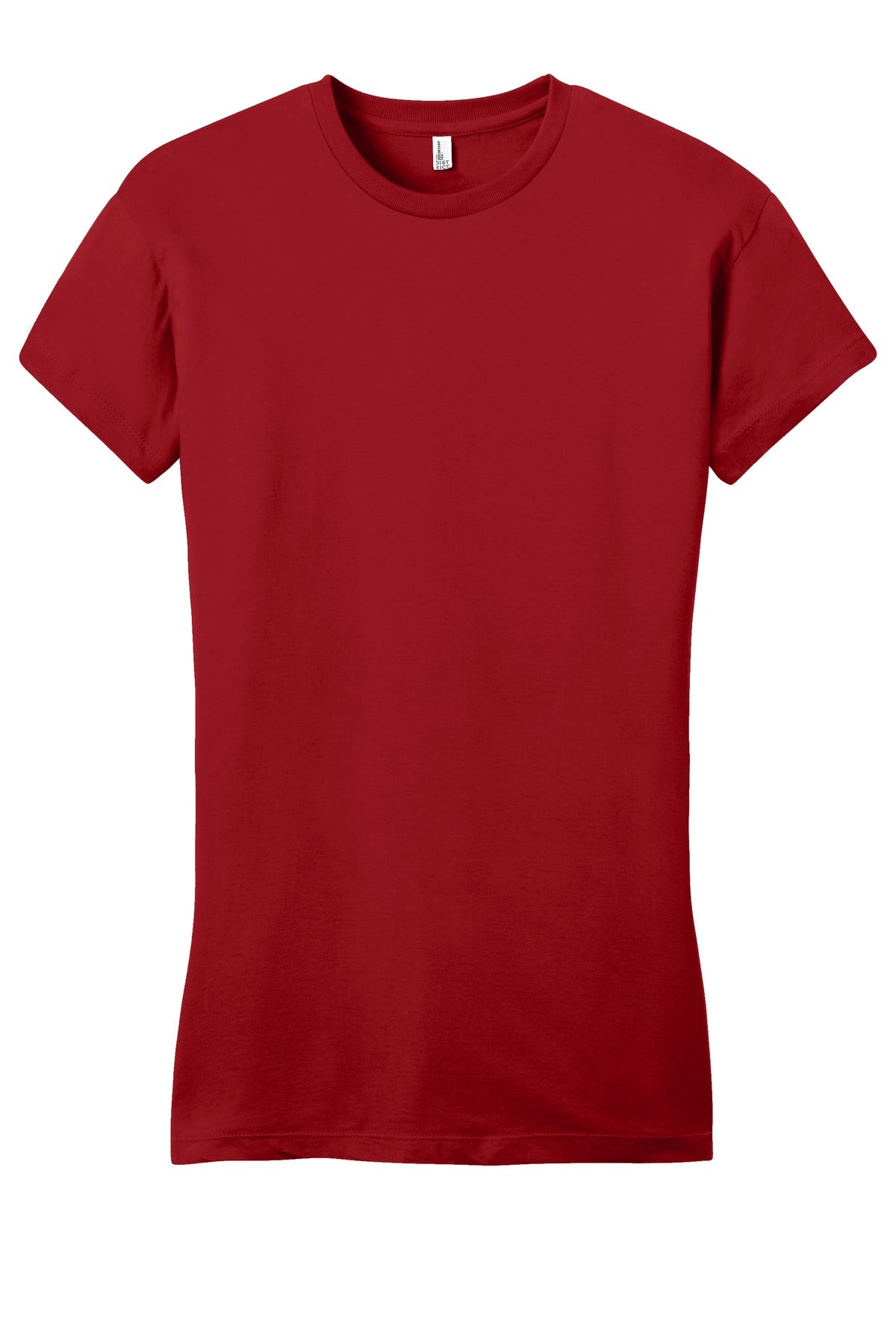 District Women's Fitted Very Important Tee - Classic Red