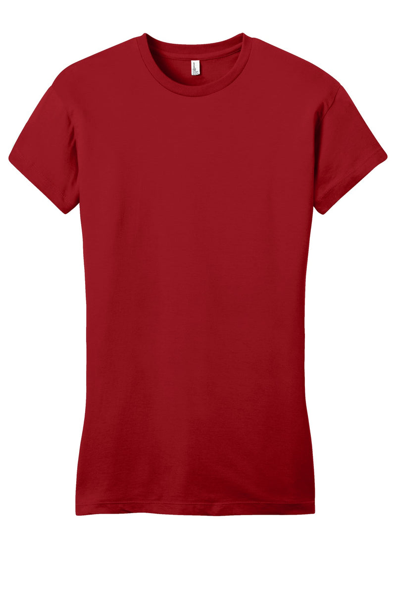District Women's Fitted Very Important Tee - Classic Red