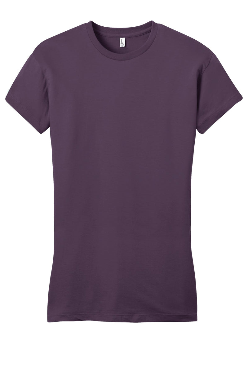 District Women's Fitted Very Important Tee - Eggplant
