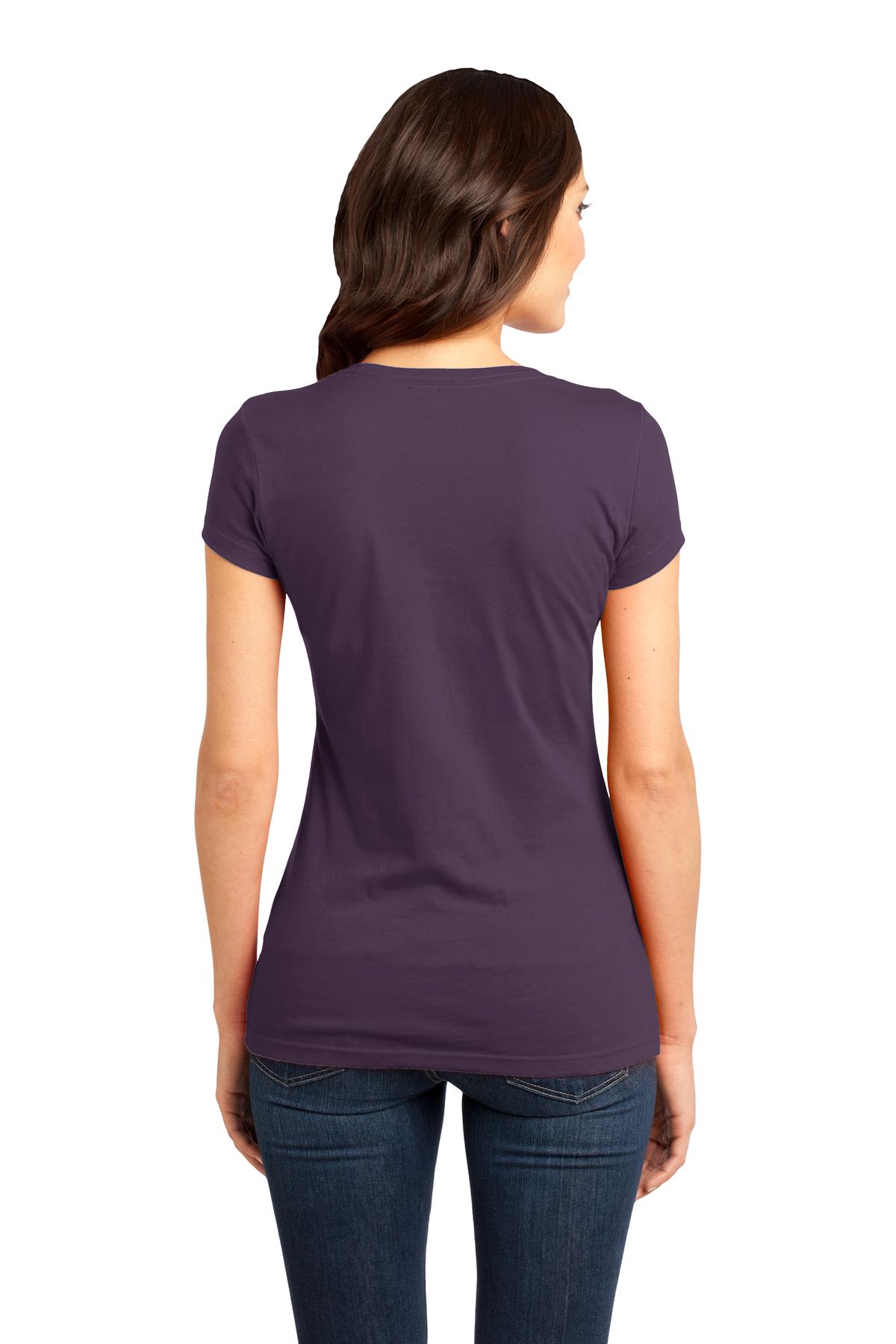 District Women's Fitted Very Important Tee - Eggplant