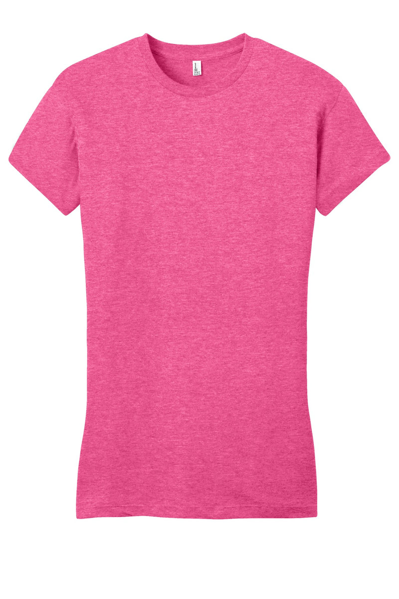 District Women's Fitted Very Important Tee - Fuchsia Frost