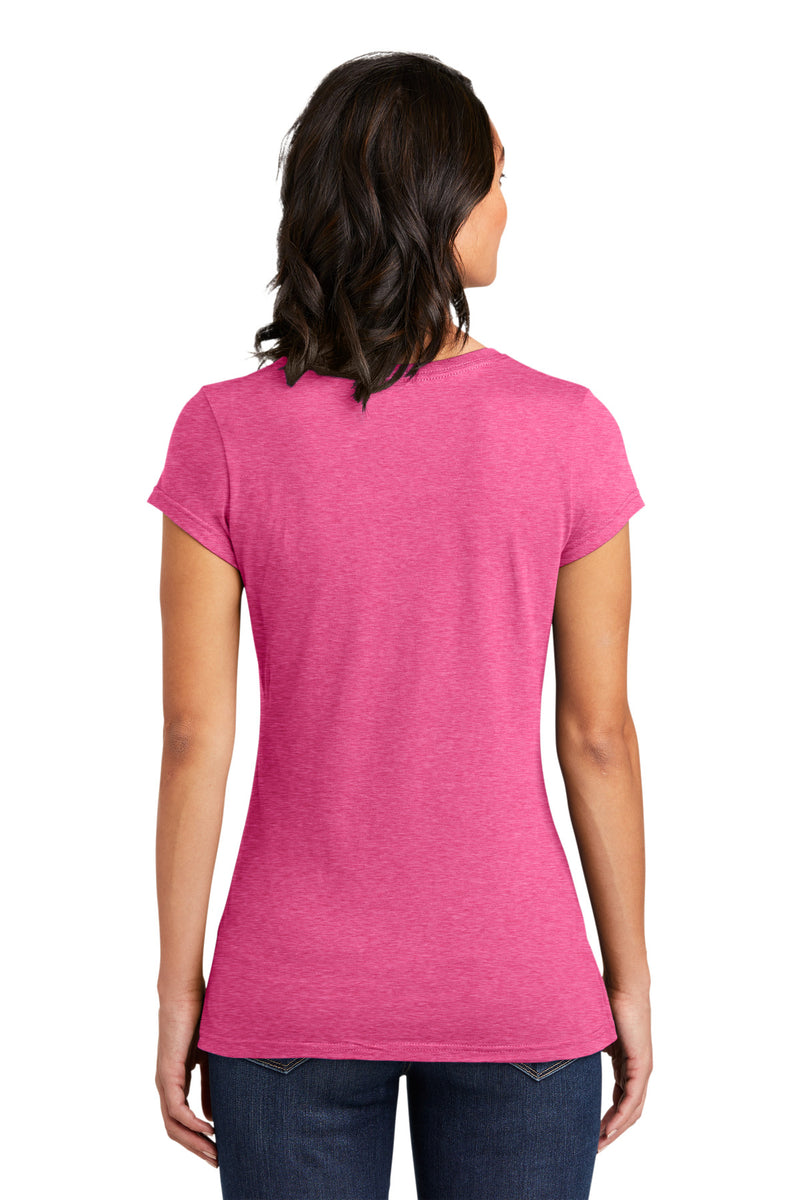 District Women's Fitted Very Important Tee - Fuchsia Frost