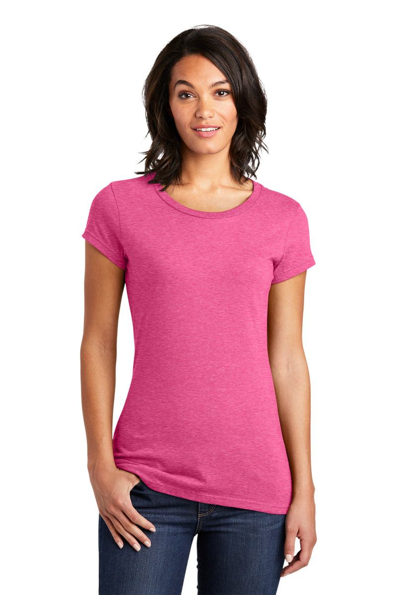 District Women's Fitted Very Important Tee - Fuchsia Frost