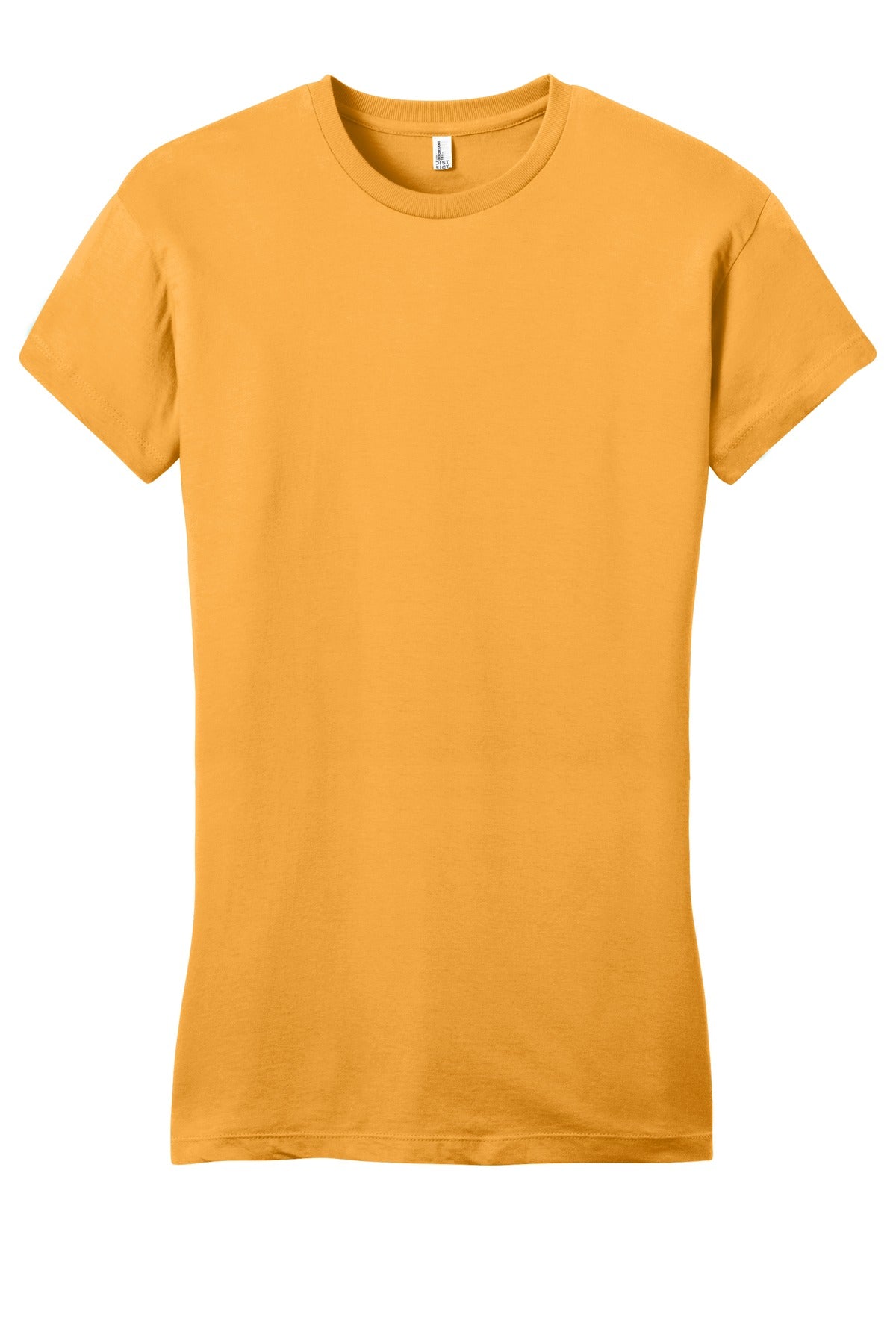 District Women's Fitted Very Important Tee - Gold