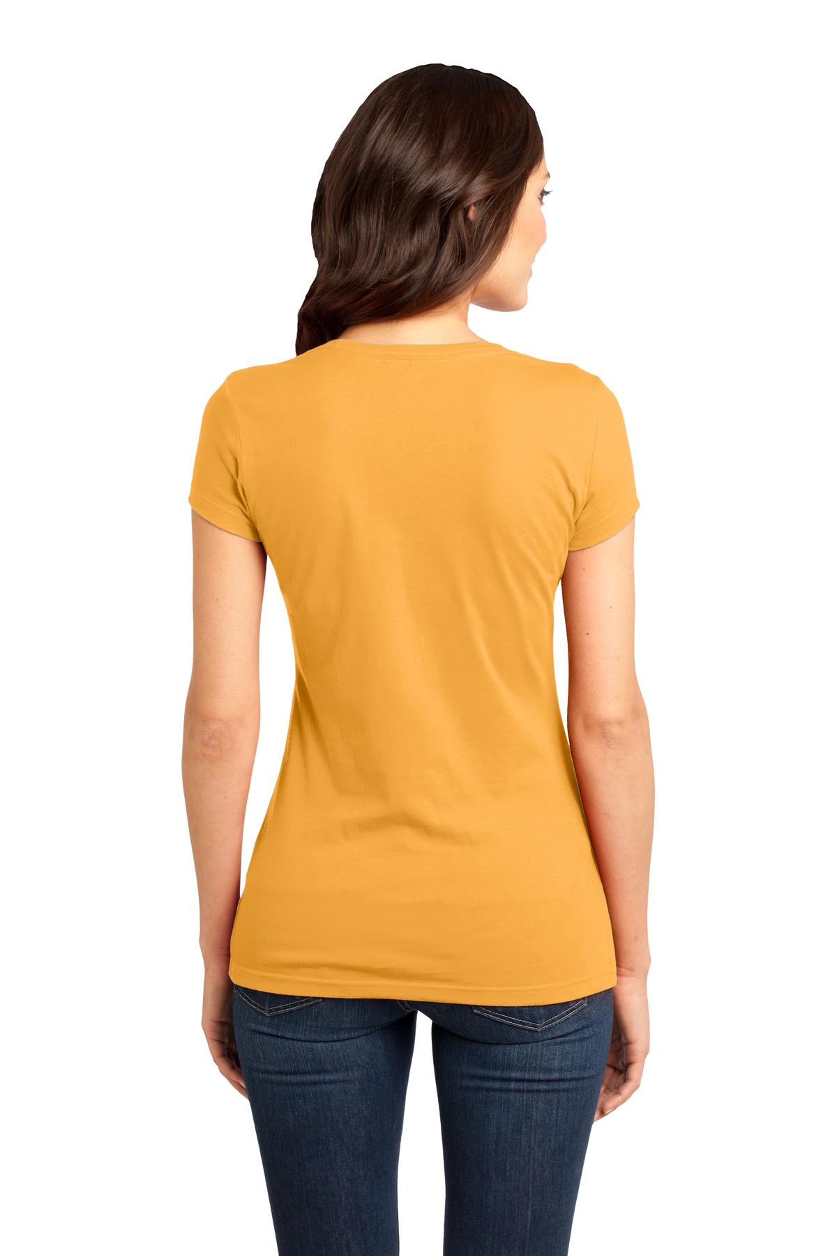 District Women's Fitted Very Important Tee - Gold