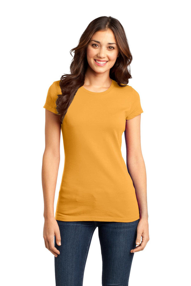 District Women's Fitted Very Important Tee - Gold
