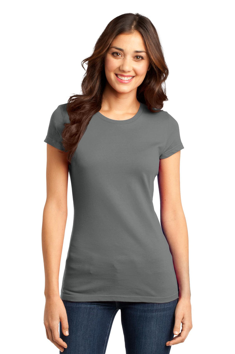 District Women's Fitted Very Important Tee - Grey
