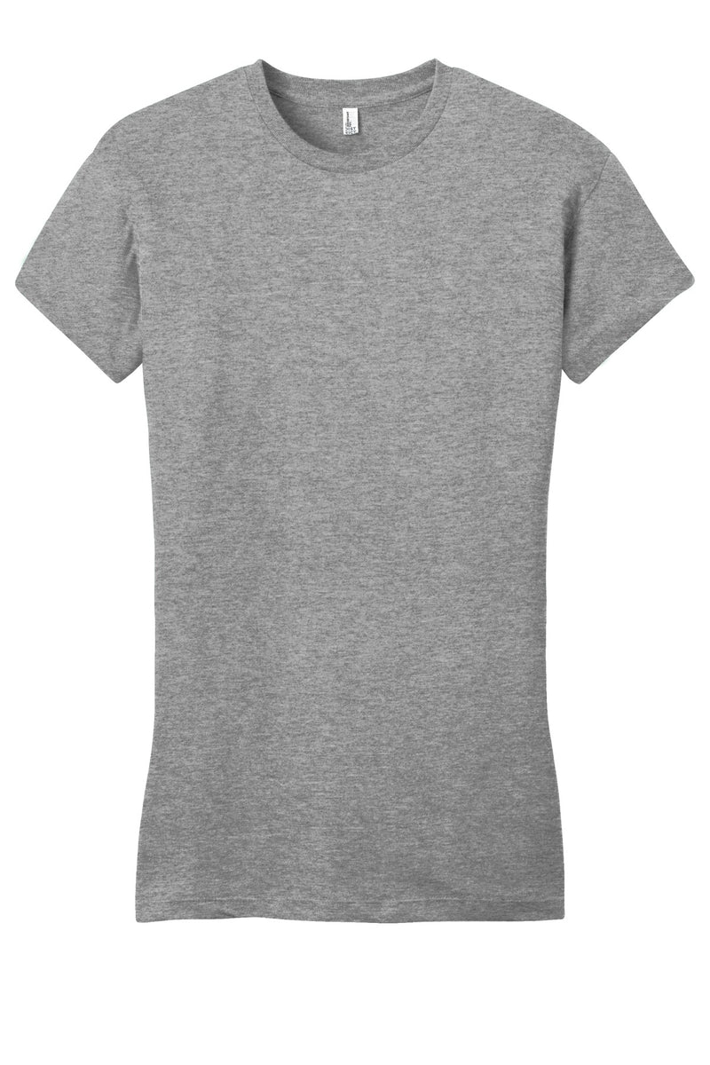 District Women's Fitted Very Important Tee - Grey Frost