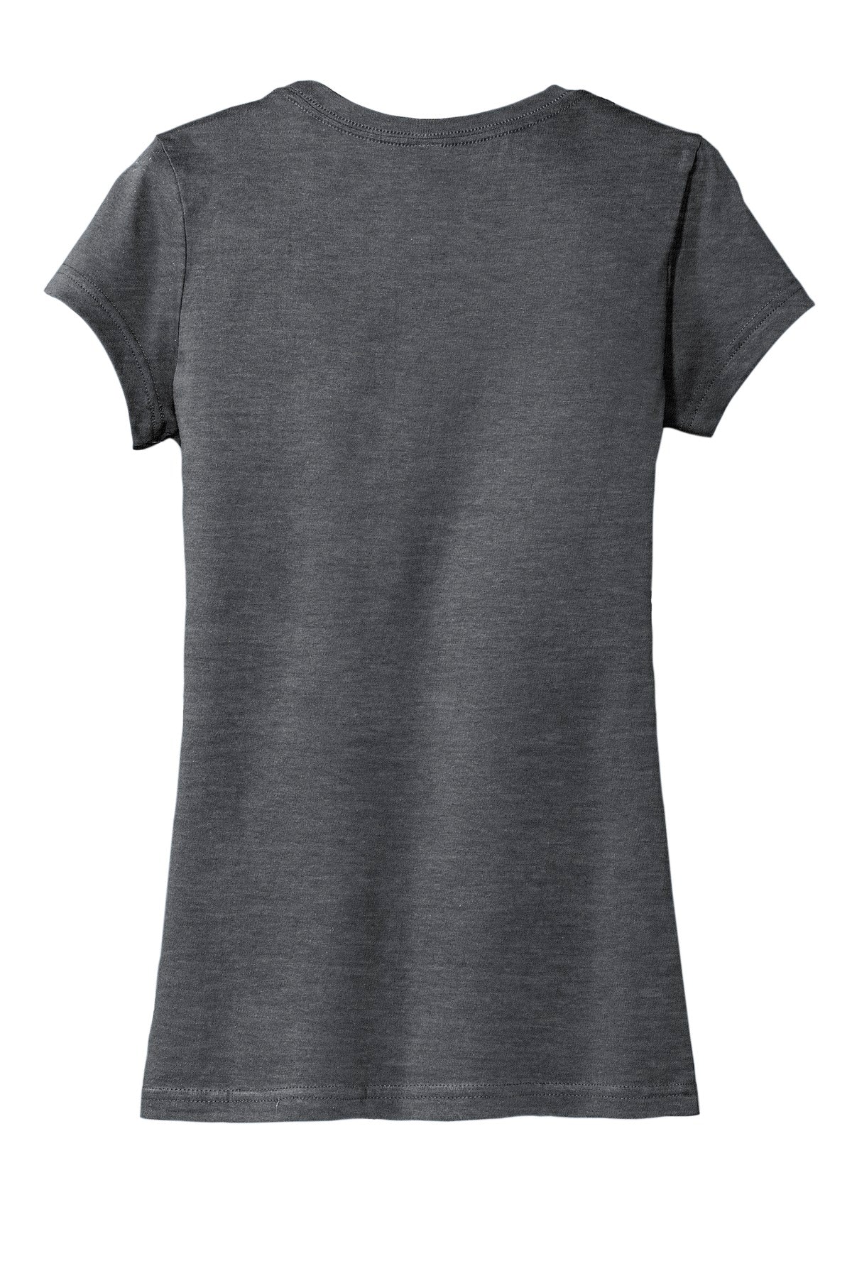District Women's Fitted Very Important Tee - Heathered Charcoal