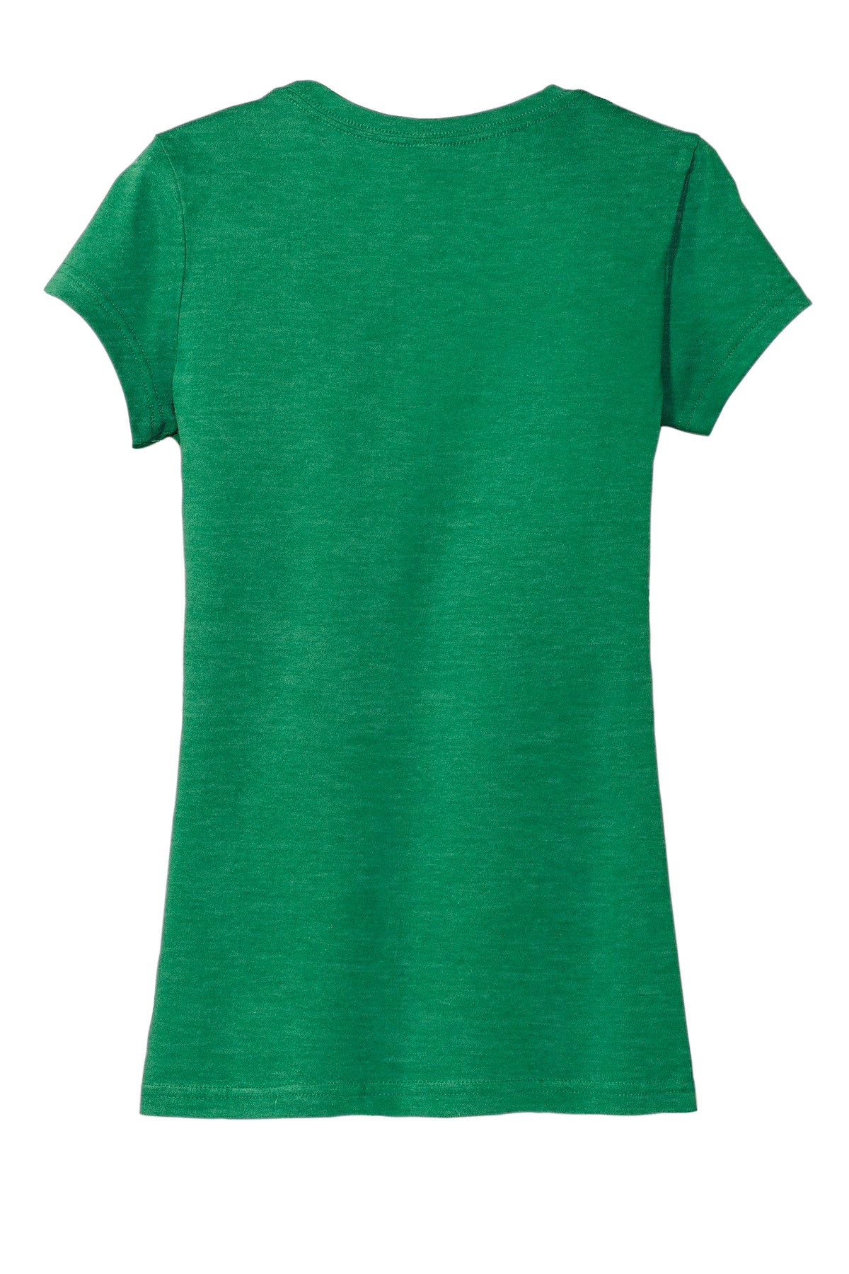 District Women's Fitted Very Important Tee - Heathered Kelly Green