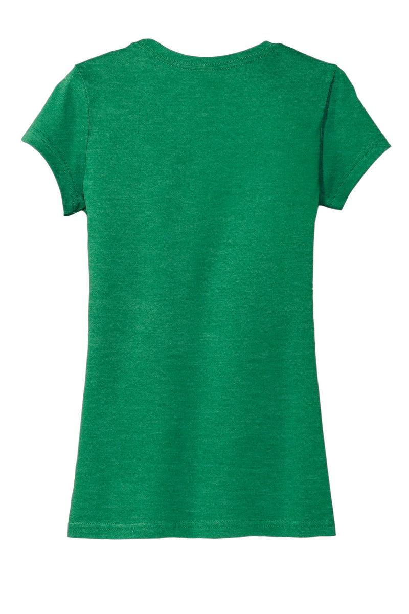 District Women's Fitted Very Important Tee - Heathered Kelly Green