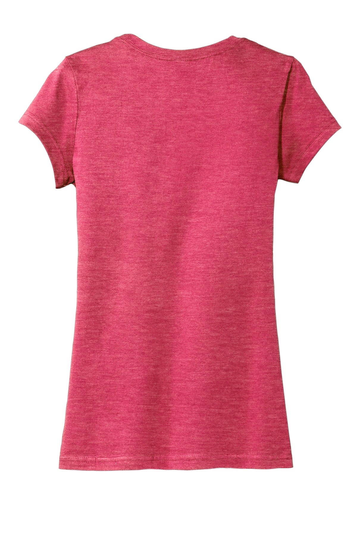 District Women's Fitted Very Important Tee - Heathered Watermelon