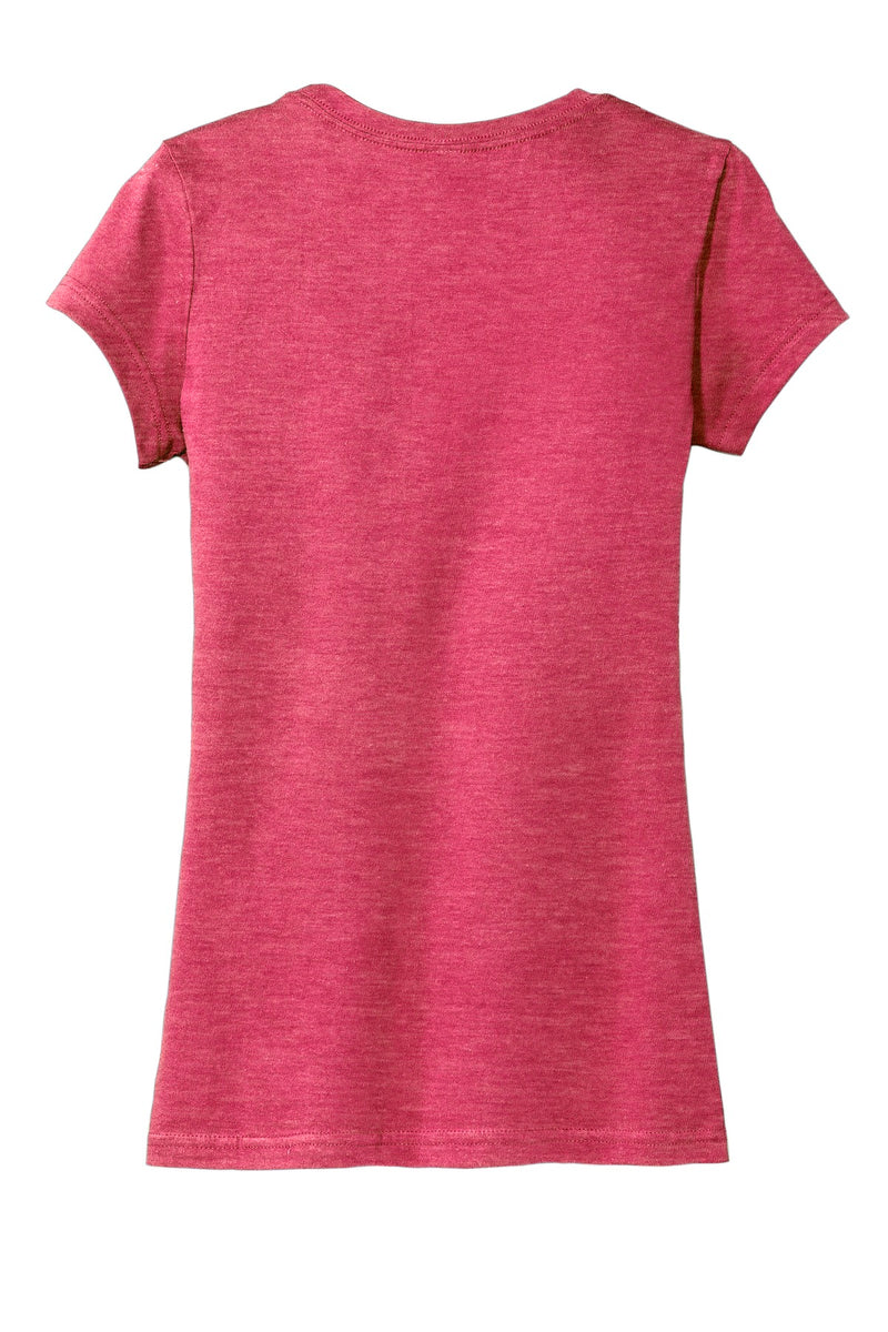 District Women's Fitted Very Important Tee - Heathered Watermelon