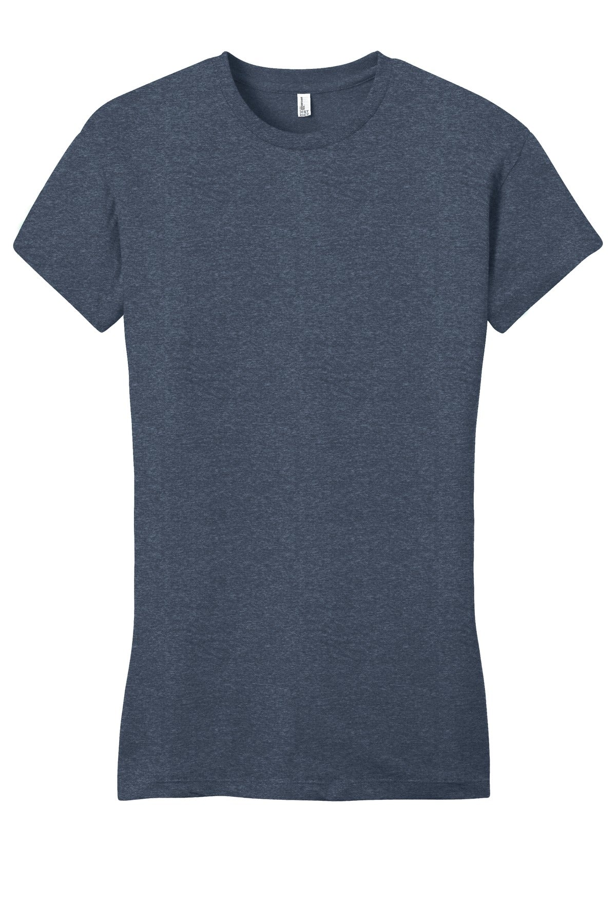 District Women's Fitted Very Important Tee - Heathered Navy