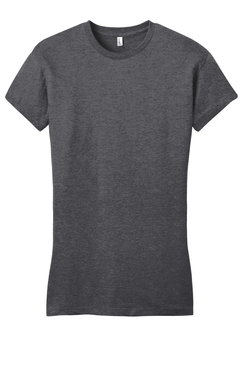 District Women's Fitted Very Important Tee - Heathered Charcoal