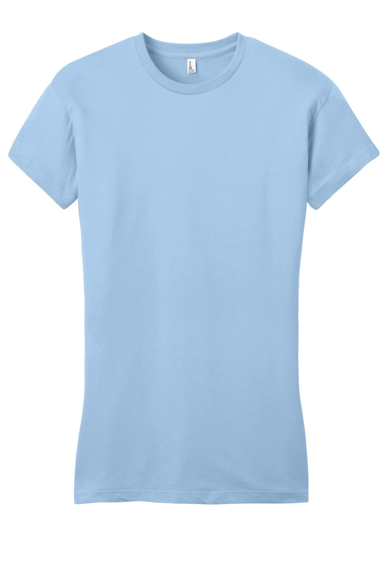 District Women's Fitted Very Important Tee - Ice Blue