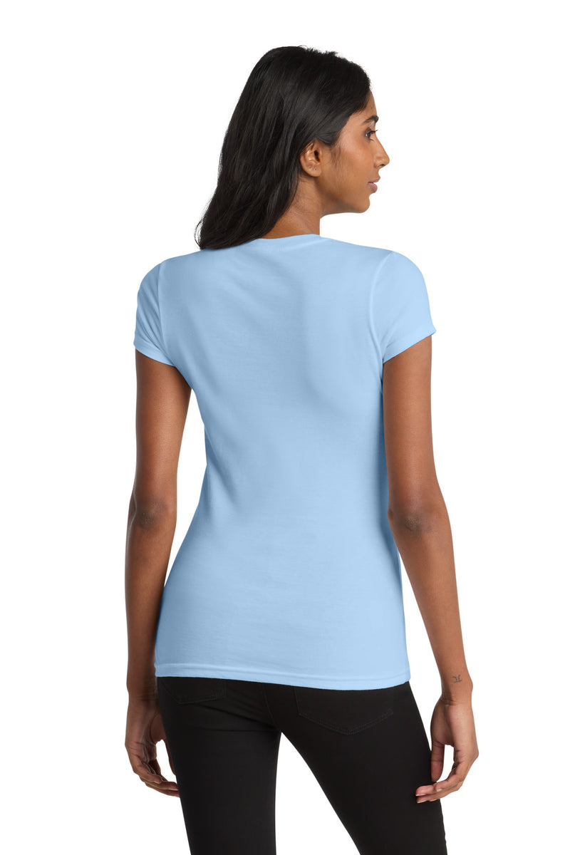 District Women's Fitted Very Important Tee - Ice Blue