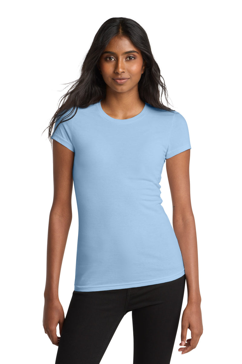 District Women's Fitted Very Important Tee - Ice Blue