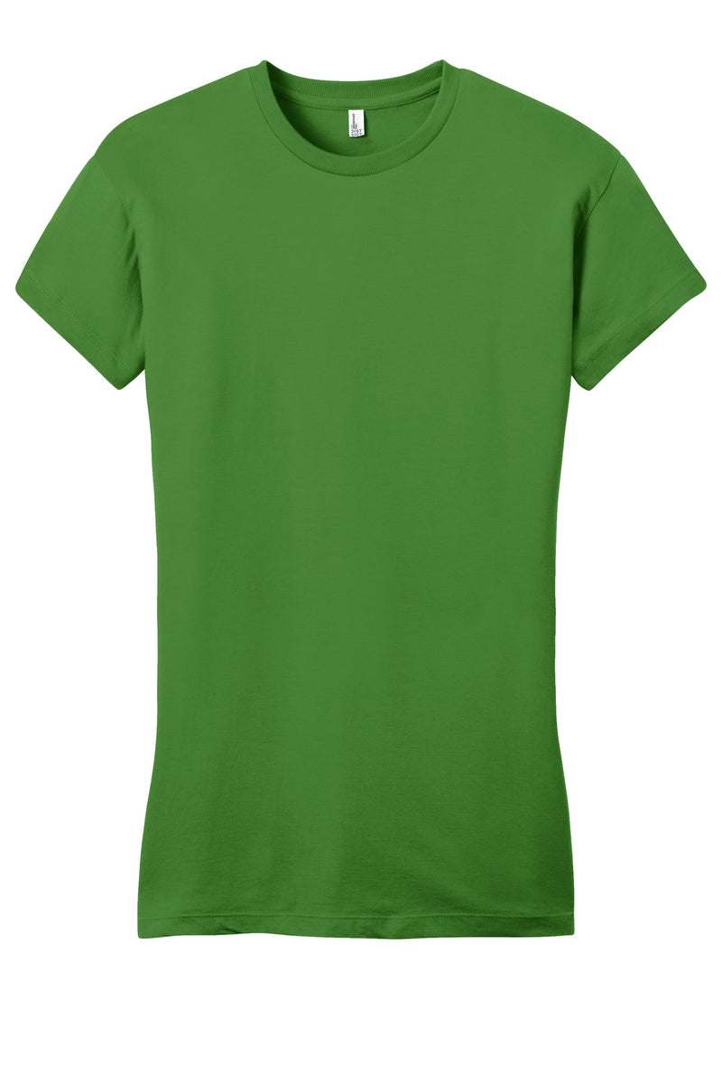District Women's Fitted Very Important Tee - Kiwi Green