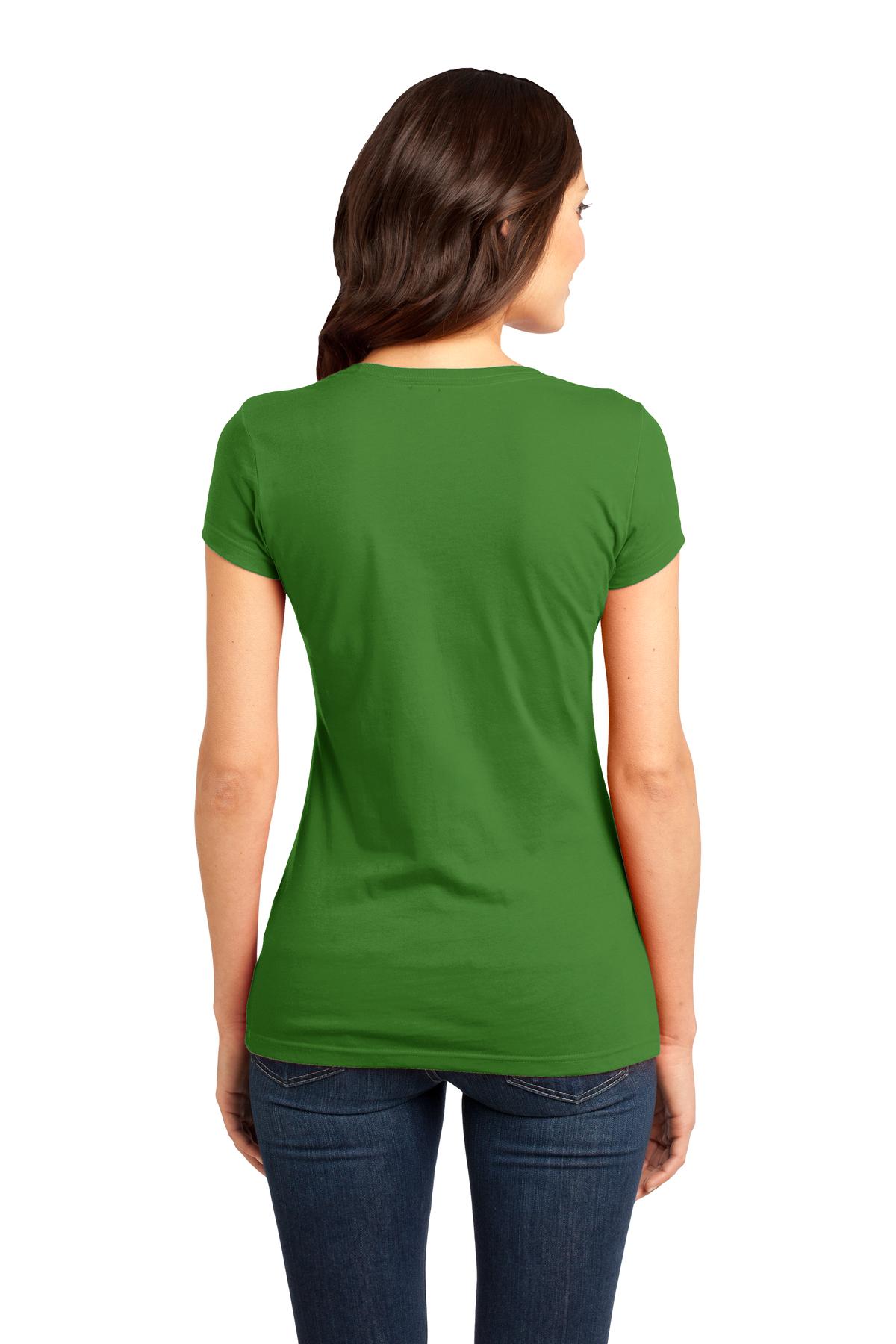 District Women's Fitted Very Important Tee - Kiwi Green