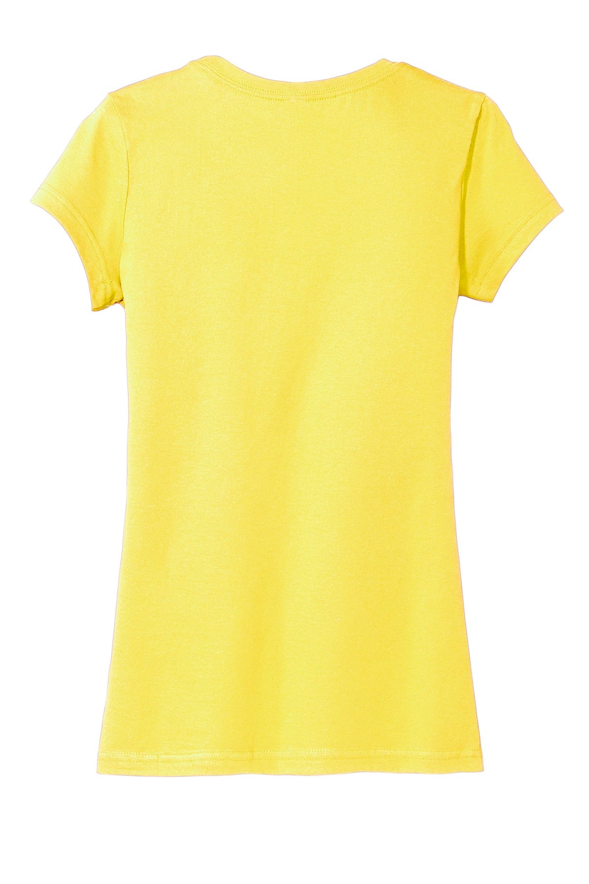 District Women's Fitted Very Important Tee - Lemon Yellow