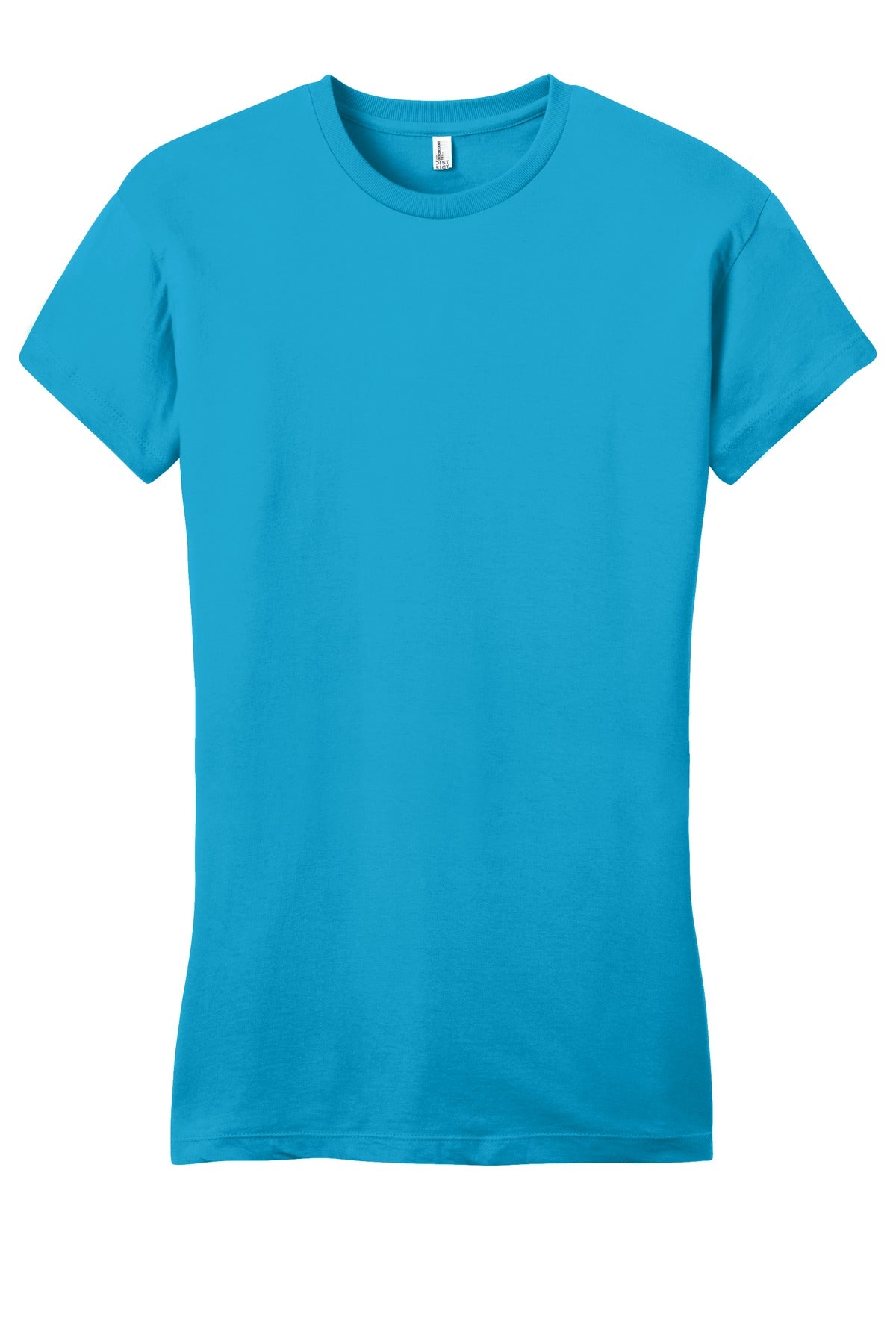 District Women's Fitted Very Important Tee - Light Turquoise