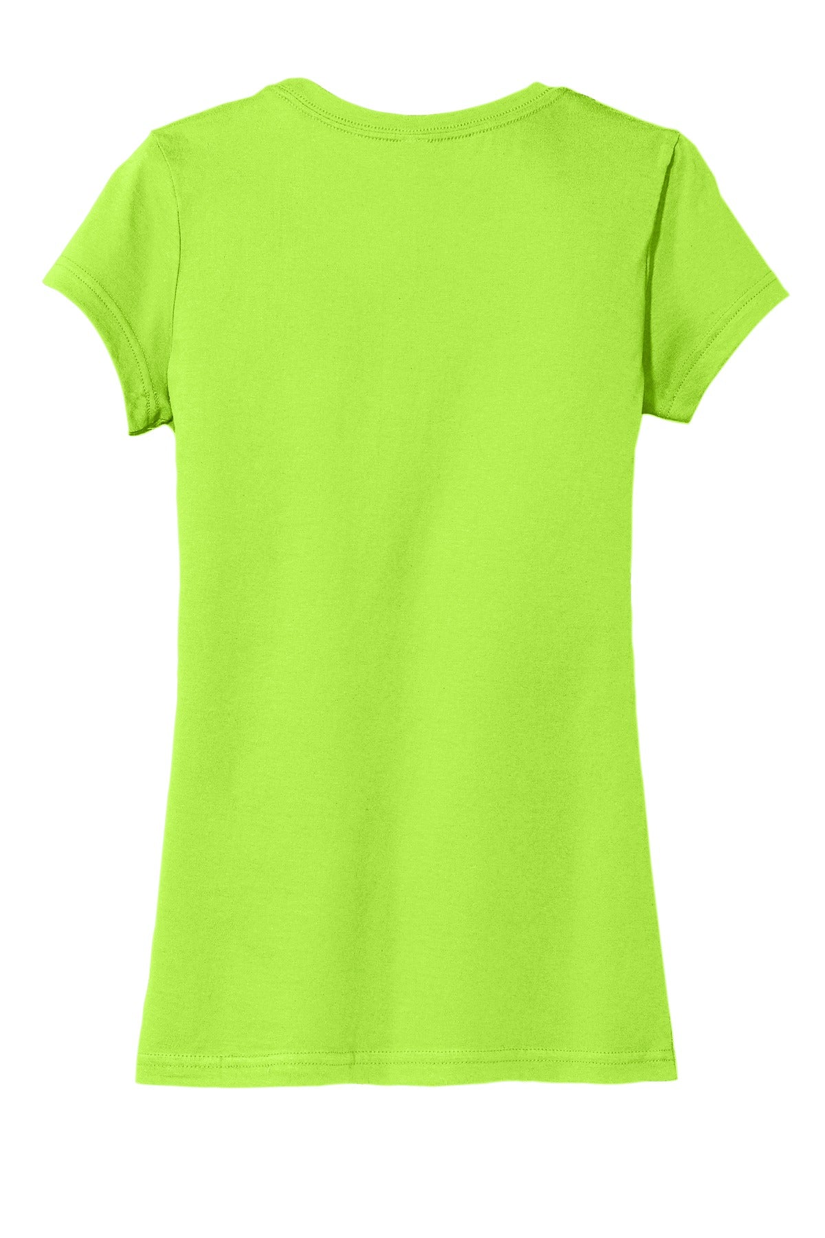 District Women's Fitted Very Important Tee - Lime Shock