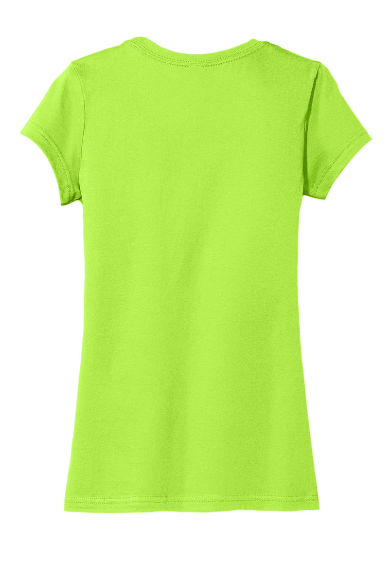 District Women's Fitted Very Important Tee - Lime Shock