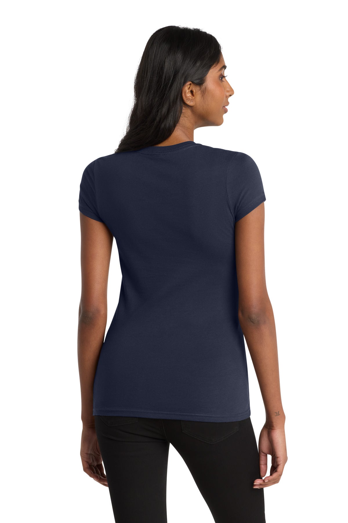 District Women's Fitted Very Important Tee - New Navy