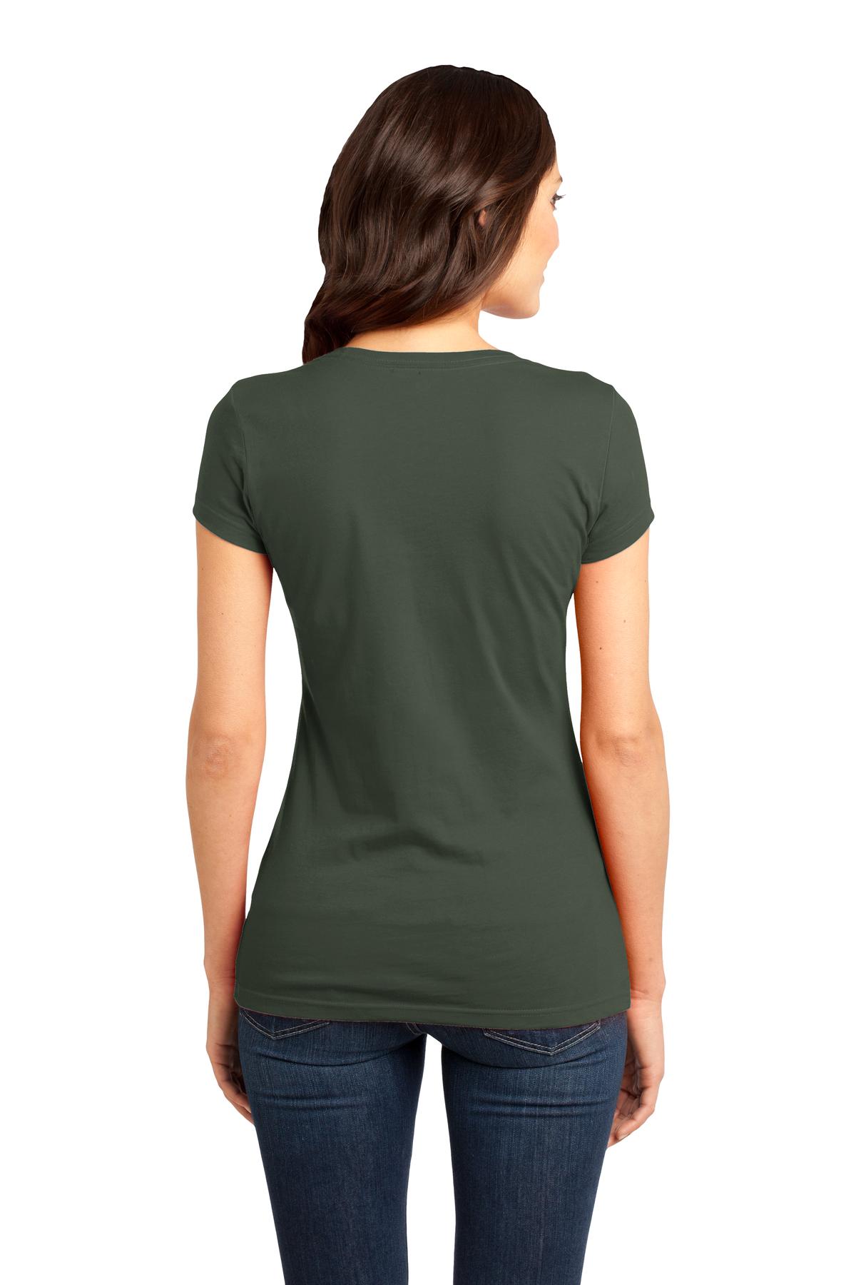 District Women's Fitted Very Important Tee - Olive