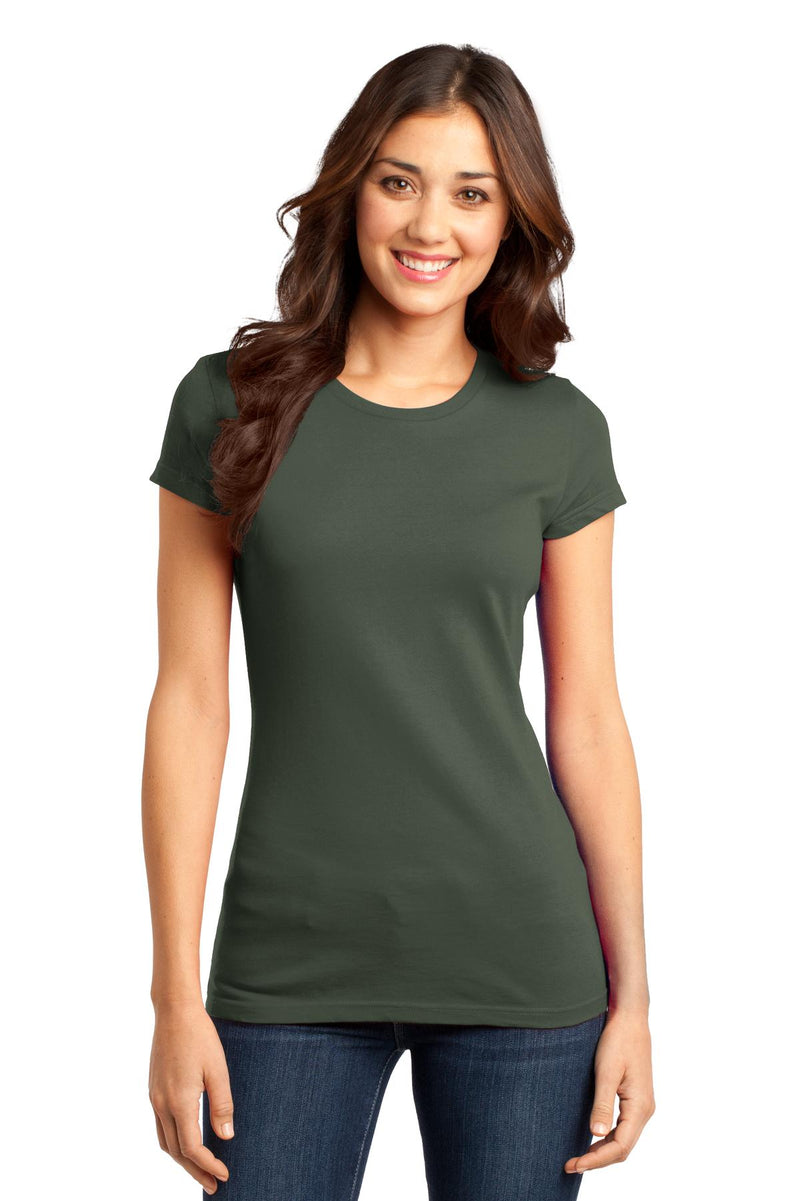 District Women's Fitted Very Important Tee - Olive