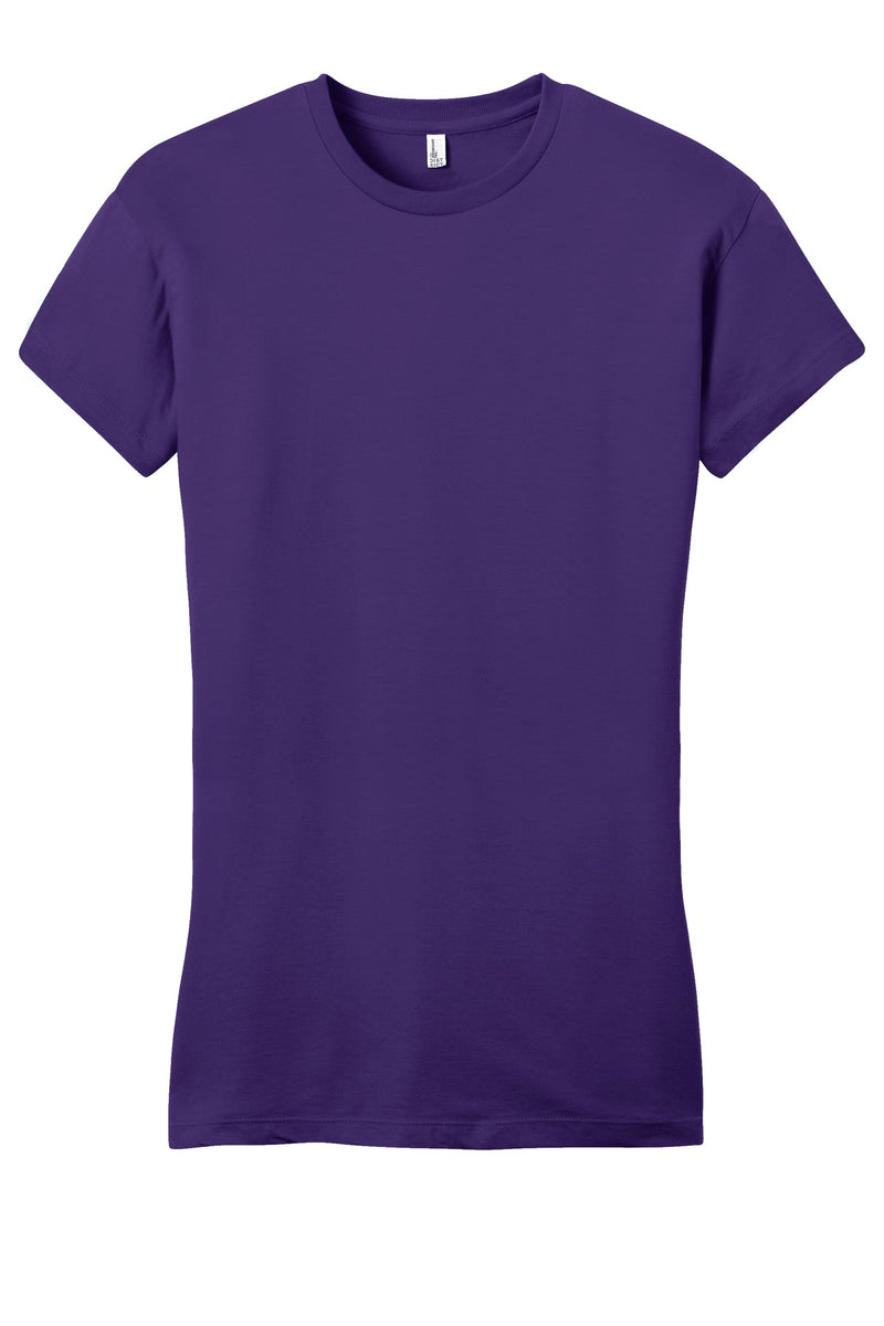 District Women's Fitted Very Important Tee - Purple